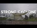 DIE NATUR DREHT DURCH ️Camping Im Starken Regensturm ️ Kampf Gegen Wind Regen Chaos