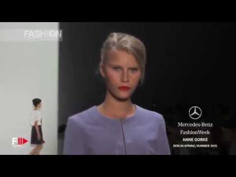 "ANNE GORKE" Spring Summer 2015 Berlin Fashion Week by Fashion Channel