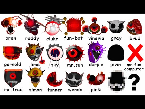 Every Horror Sprunki Phase 6 in 16 minutes