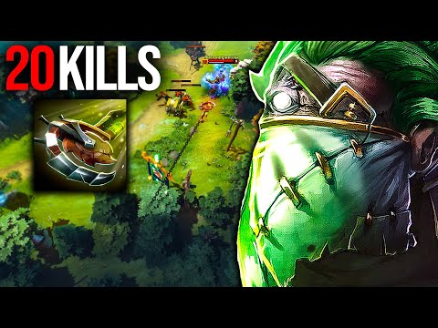 WATCH OUT - Nowhere is Safe!!! Pudge Offlane Insane 20Kills | Pudge Official