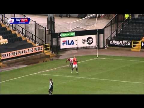 Notts County vs Walsall - League One 2013/14