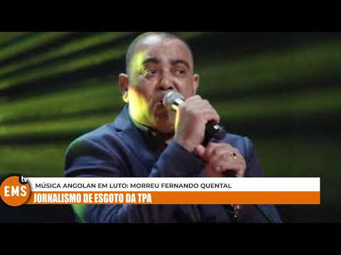 M0RREU FERNANDO QUENTAL VITÍMA DE DOENÇA PROLONGADA, JORNALISMO DE ESGOTO DA TPA