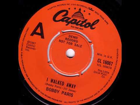 Bobby Paris - I Walked Away