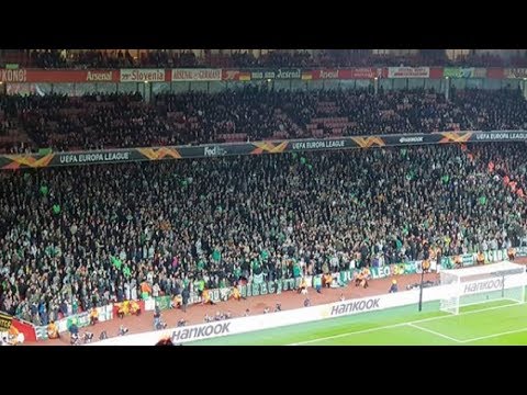 Ultras Sporting Corteo and Support in London | Arsenal vs Sporitng 08.11.2018 - Ultras Way✔