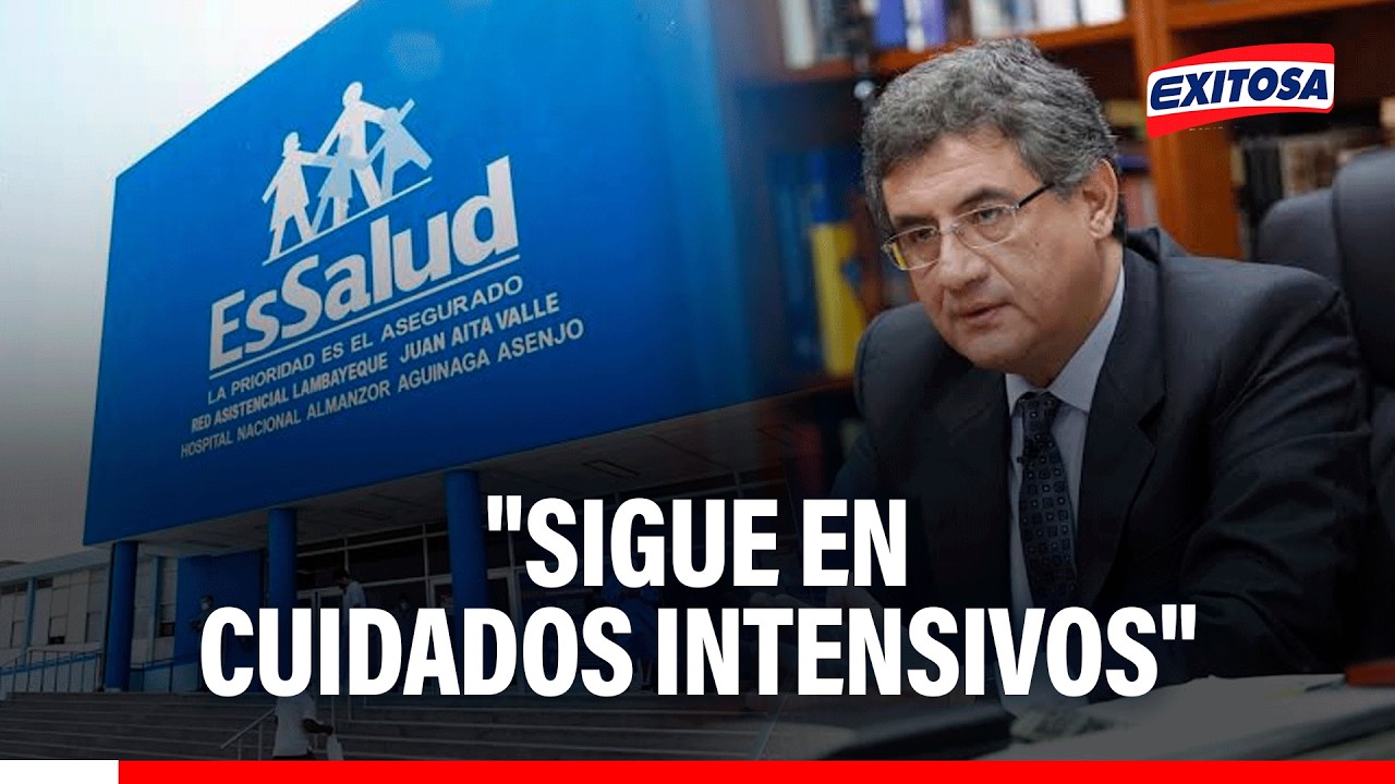 🔴🔵 Ministro de Trabajo señala que EsSalud "sigue en cuidados intensivos"