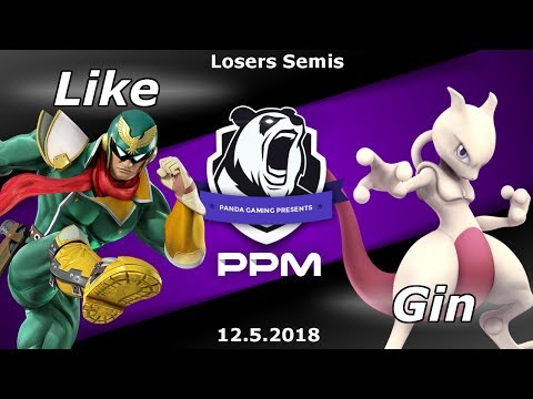 Big PPM 6 - Like (Captain Falcon ) Vs. Gin (Mewtwo) - Losers Semis