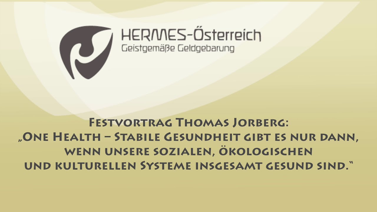 Thomas Jorberg: „One Health"