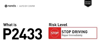 OBD p2433 significado