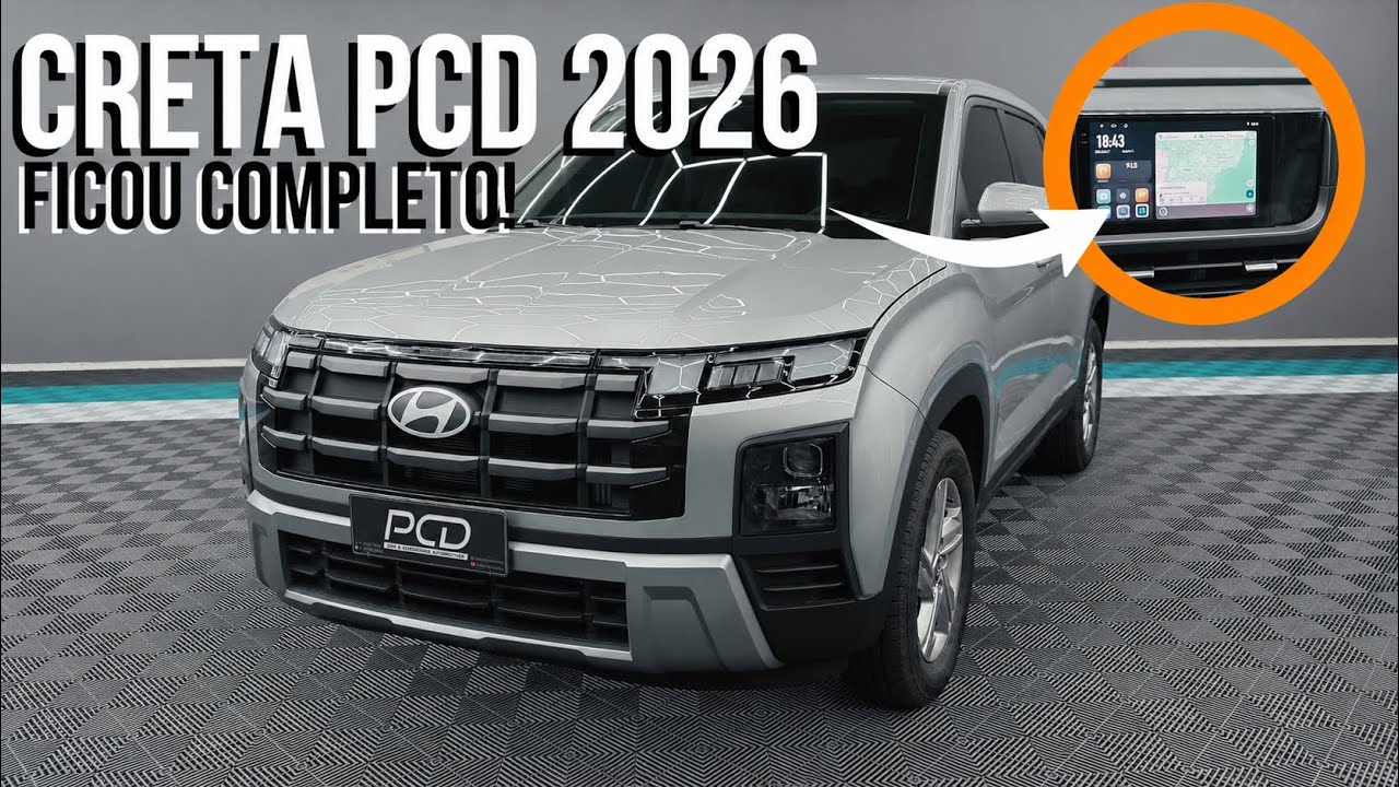 Tudo Que Faltava no Hyundai Creta PCD 2026!