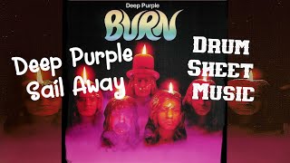 Deep Purple - Sail Away Drum Sheet