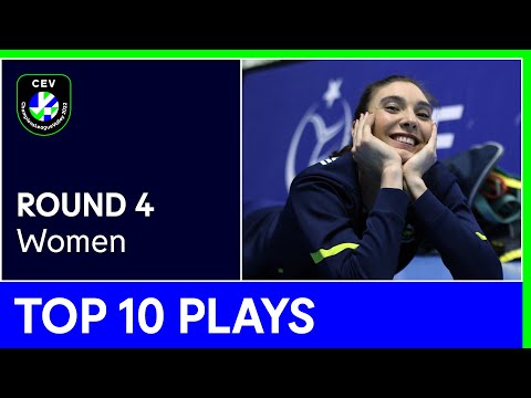 Top 10 Plays Round 4 - #CLVolleyW