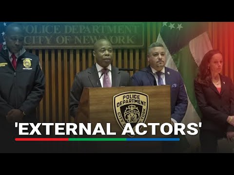 NYPD warns 'external actors' behind escalation at Columbia University protests
