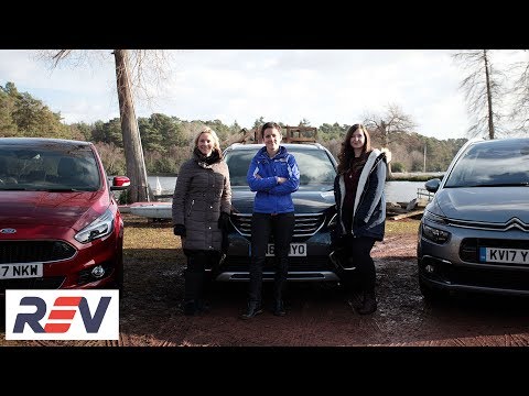 The REV Test:  Seven Seater cars. Citroen Grand C4 Picasso vs Ford S-Max vs Peugeot 5008