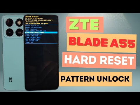 How to Factory Reset ZTE Blade A55 (Step by Step Process)