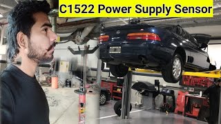 C1522 Power Supply Sensor / How To Toyota's Lexus ls 460 / Gs460 / Gs350 EMPS Not Work / Streeing