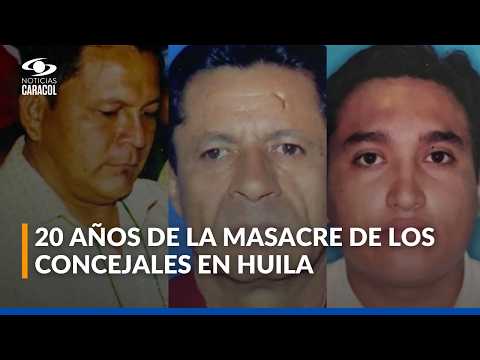Se cumplen 20 años de la masacre de los nueve concejales asesinados en Rivera, Huila