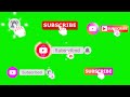 Professional Green Screen Subscribe Button Animation With Best Sound Subscribe Button