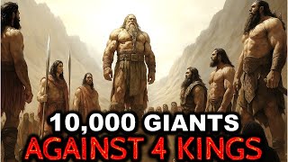 THE GREAT WAR IN THE DAYS OF ABRAHAM – 10,000 Giants vs. 4 Kings and Their Armies