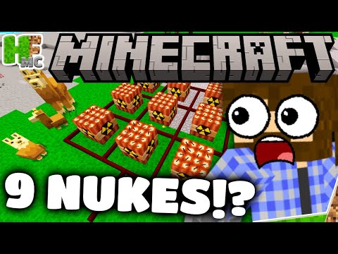 9 NUKES AT ONCE! | Industrial Craft Classic | Tekkit 2