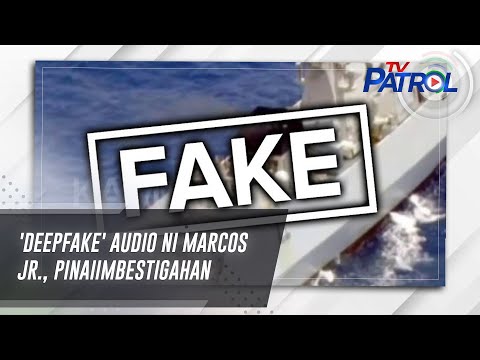 'Deepfake' audio ni Marcos Jr., pinaiimbestigahan