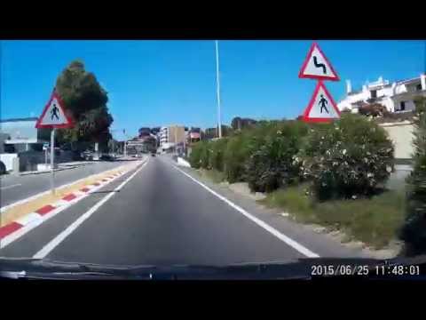 Spain | Lloret deMar - Monserrat (roads N-II - C-32 - C-60) | Дорога на Монсеррат, Испания