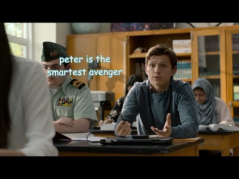 peter parker being smarter than everyone else