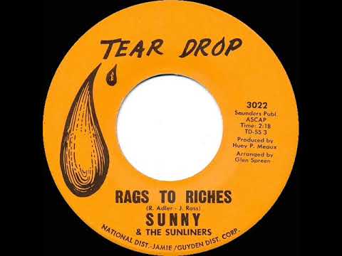 1963 HITS ARCHIVE: Rags To Riches - Sunny & The Sunliners