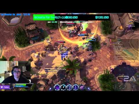 Most intense 1st ranked HOTS match ever! (Heroes of the storm) (Sky Temple)
