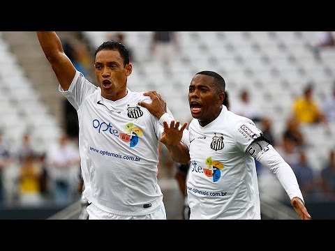 Corinthians 1 x 1 Santos | GOL | Paulistão 2015 (05/04/15)
