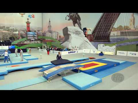 RENKERT Alexander (USA) - 2018 Trampoline Worlds, St. Petersburg (RUS) - Qualif Double Mini R2