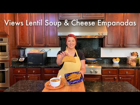 THE BEST Lentil Soup and Cheese Empanadas Recipe