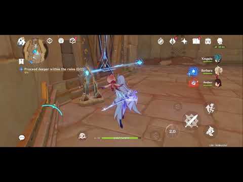Proceed Deeper Within the Ruins (0/2) | The Secret of Al-Ahmar Quest Guide | Genshin Impact