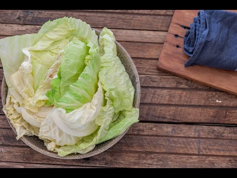 Salted Cabbage ‘Tortillas’