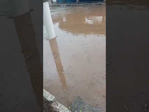 Forte chuva em Volta Grande-MG hoje a tarde.