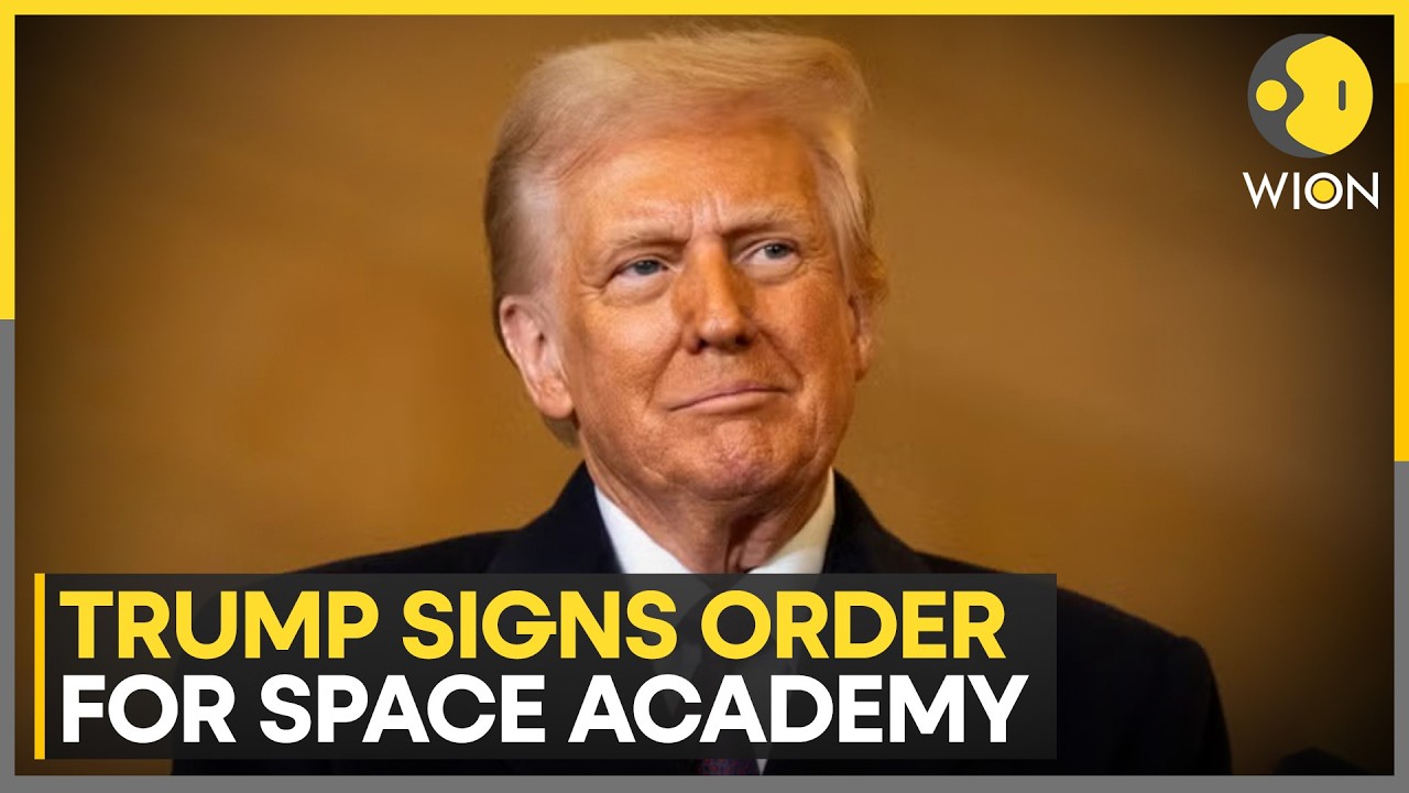US President Signs Order Creating United States Space Academy | WION News
