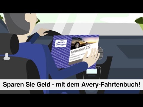 Artikelvideo 1 für 4 + 1 GRATIS: 4 AVERY Zweckform Fahrtenbuch, Pkw mit Kraftstoffverbrauch Formularbücher 222-5 + GRATIS 1 St., Artikelnummer 298331