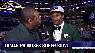 Lamar Jackson Promises a Super Bowl to Baltimore | Baltimore Ravens
