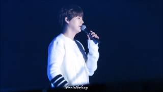 170317 Kyuhyun solo concert in HK - Because I miss you