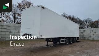 العربات نصف المقطورة شاحنة مقفلة Draco TZB 342 3 axles Lift + 2xSteering Axle Tailgate | صورة 4 - Autoline