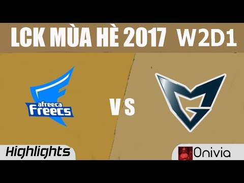 AFS vs SSG Highlights Game 3 LCK SUMMER 2017 W2D1