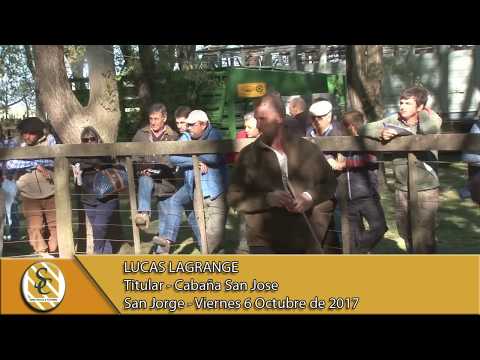06-10-17 Nota Lucas Lagrange - Cab. San José,Clamar, Lolen y Santa Luisa - San Jorge.