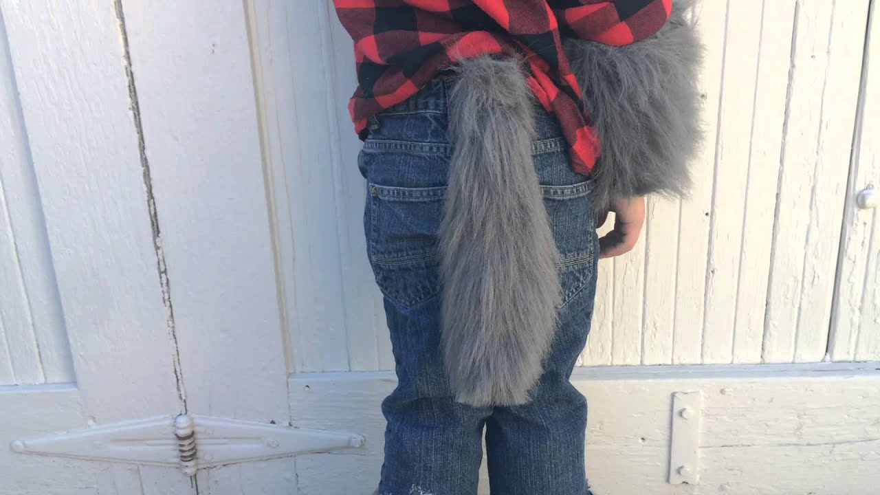 Simple Electronic Werewolf Animatronic Tail Prop Wagging