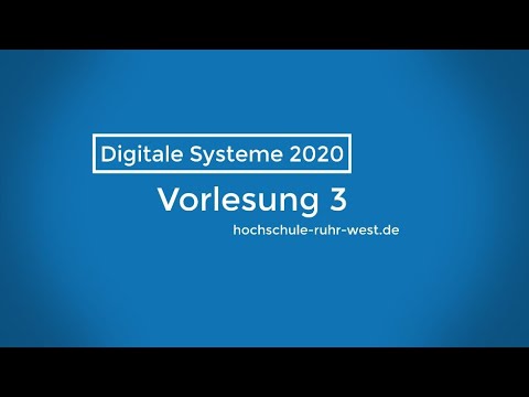 Vorlesung 3 Digitale Systeme SS 2020