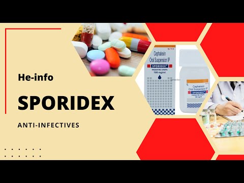 Sporidex redimix 250mg/5ml