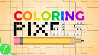Coloring Pixels Gameplay HD (PC) | NO COMMENTARY