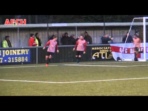 AFC Sudbury 1 AFC Hornhcurch 1 (16 Jan 16) - Purcell goal