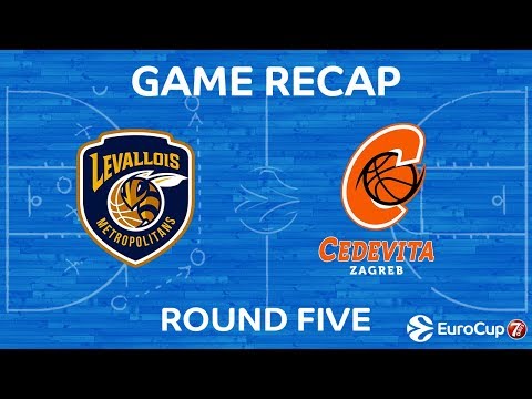 Highlights: Levallois Metropolitans - Cedevita Zagreb