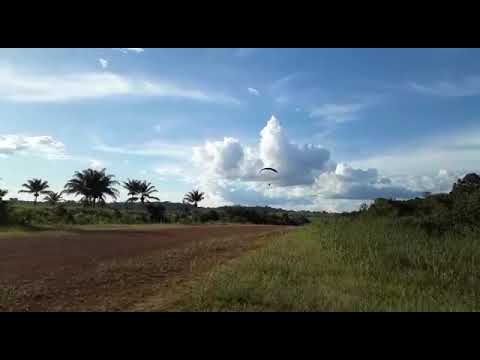 aproximação e pouso de Paramotor 2020