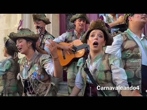 Comparsa A los pies de la Caleta (Final de popurrí) - Domingo de Carnaval