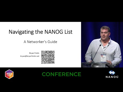 Lightning Talk: Navigating the NANOG List: A Networker's Guide